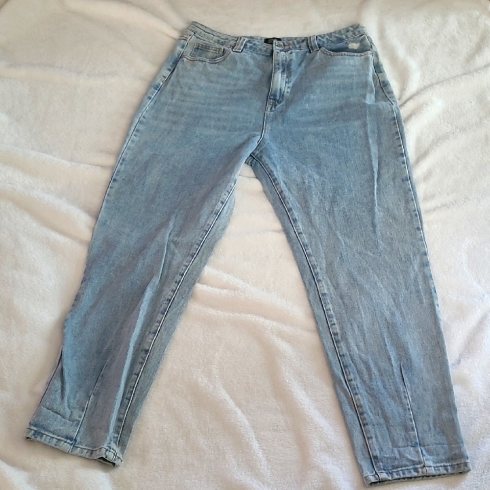 Simple Society Light Blue Denim Jeans High Rise Size 13